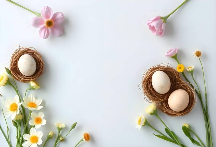 Easter Essence Eggs Nestled in Floral Dreams